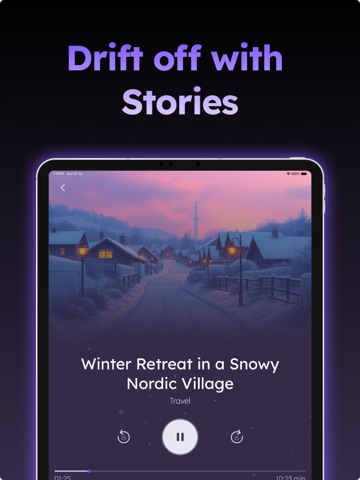 Sleep Stories for Adults: Snuz iPad screenshot