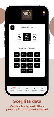 NASHI SALON PORTA GENOVA screenshot