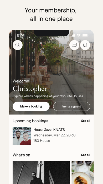 Soho House screenshot
