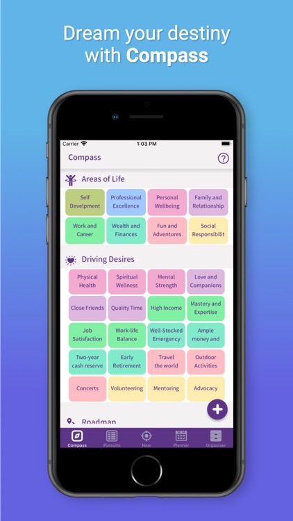 PursuitPal Life Goals Planner