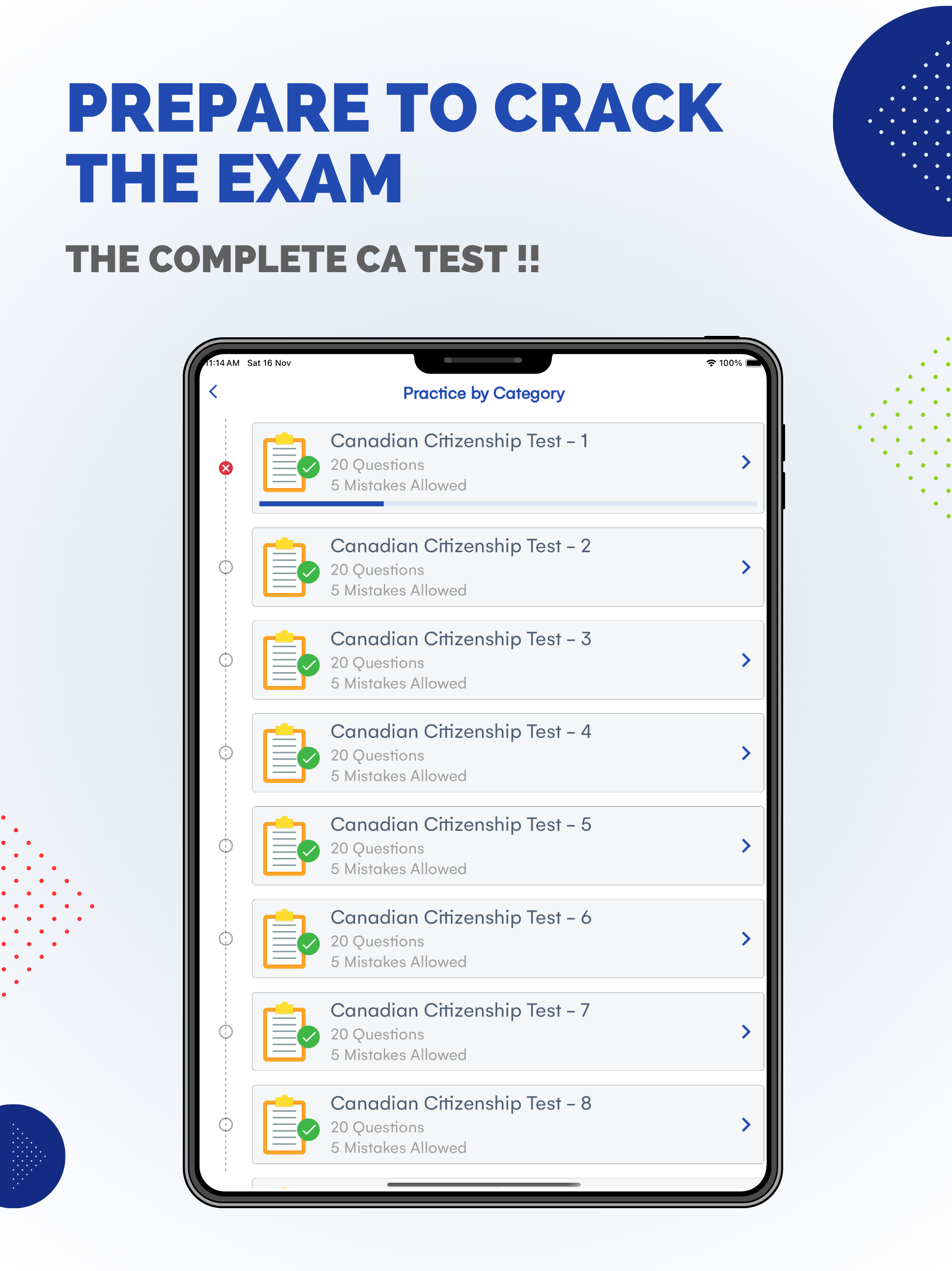 Canadian Citizenship Exam Prep