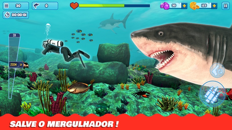 Jogos de Caça ao Tubarão screenshot 4