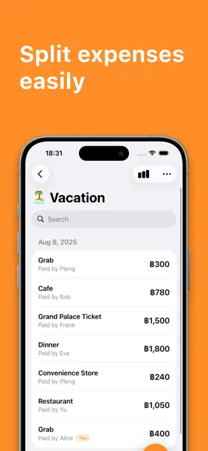 Divvy - Split Expenses screenshot 1