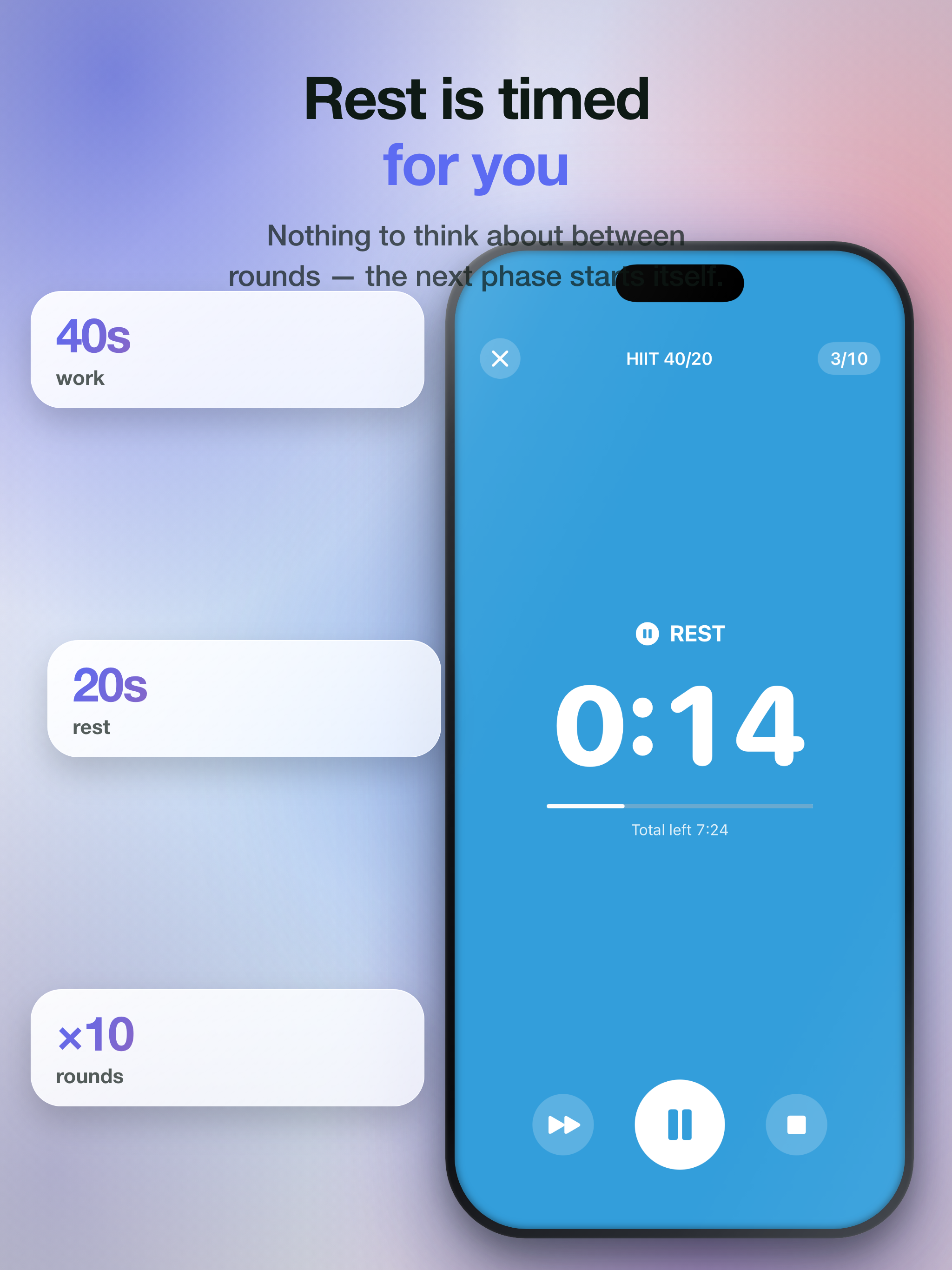 IntervalFlow: HIIT Timer screenshot 8