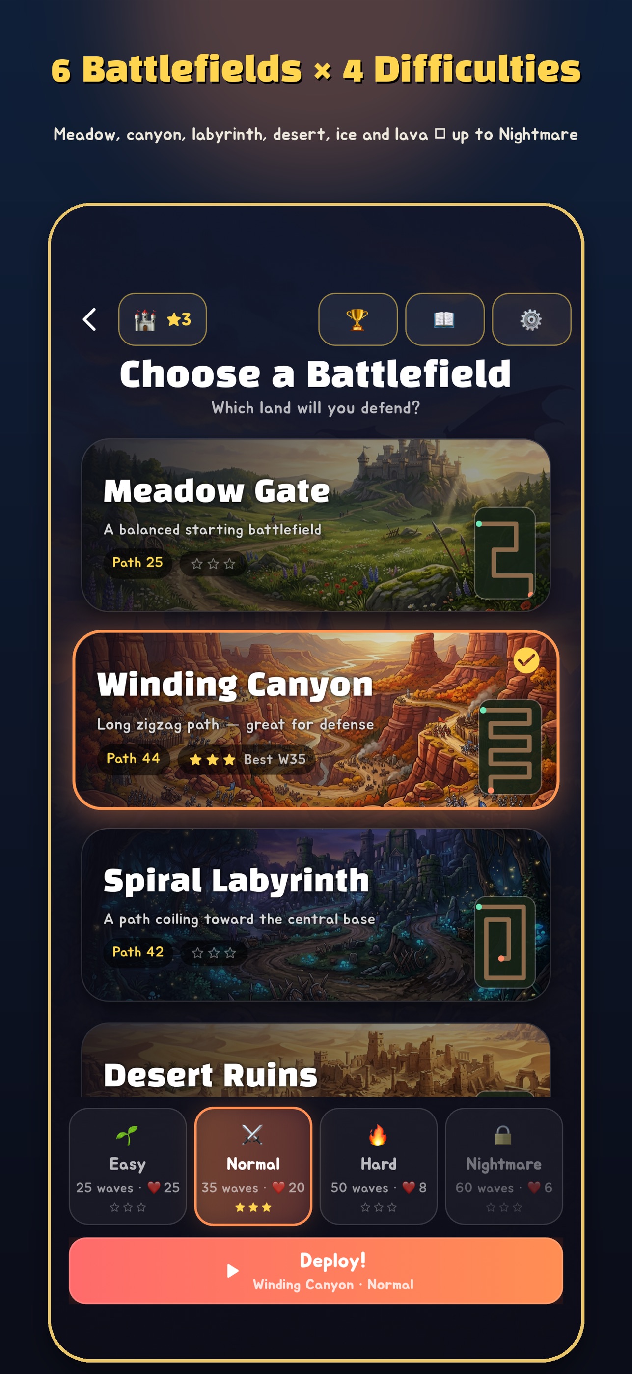 Screenshot 7 of Tower Defense: Kingdom Siege