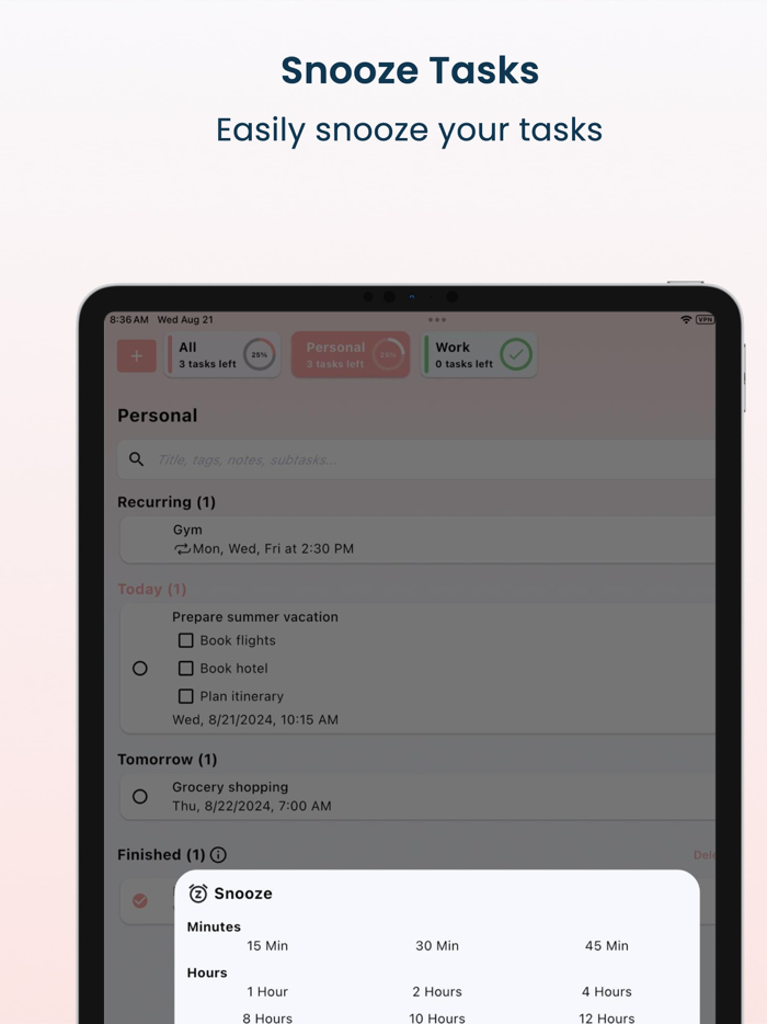 Organizo-To-Do List  Reminder