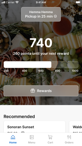 Hemma Hemma To Go iPhone screenshot 1 - Food & Drink app