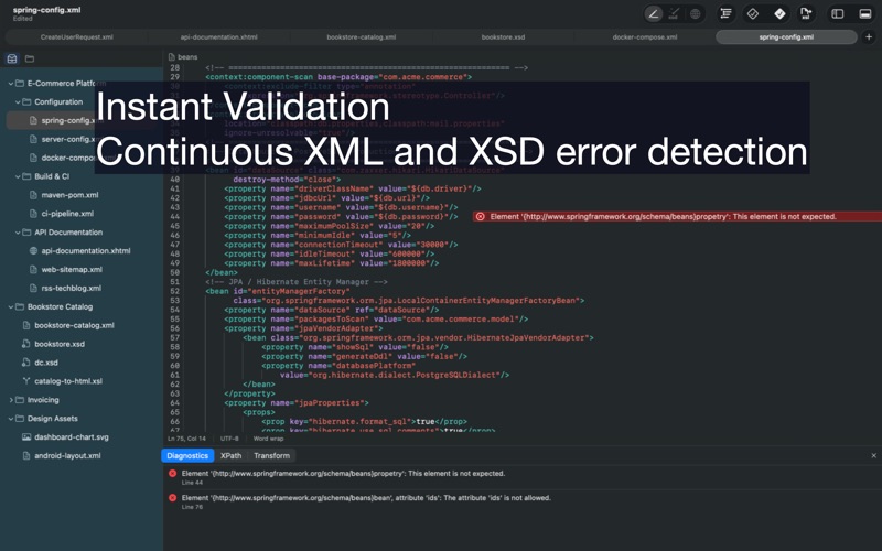 XML Edita screenshot