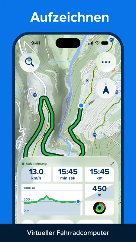 Bikemap: Fahrrad Navi & Karten screenshot 6 of 8
