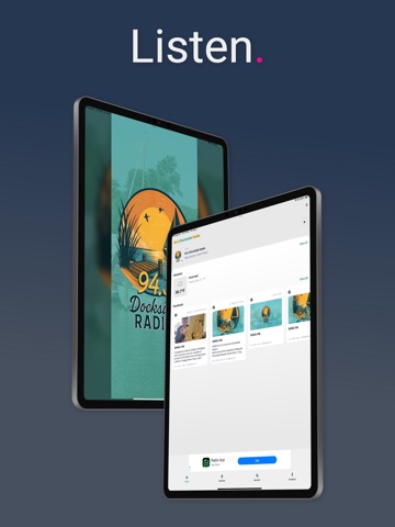 94.3 Dockside iPad screenshot