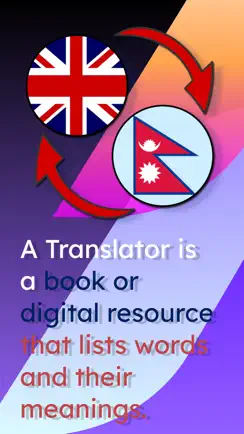 English To Nepali Translate iPhone image 1