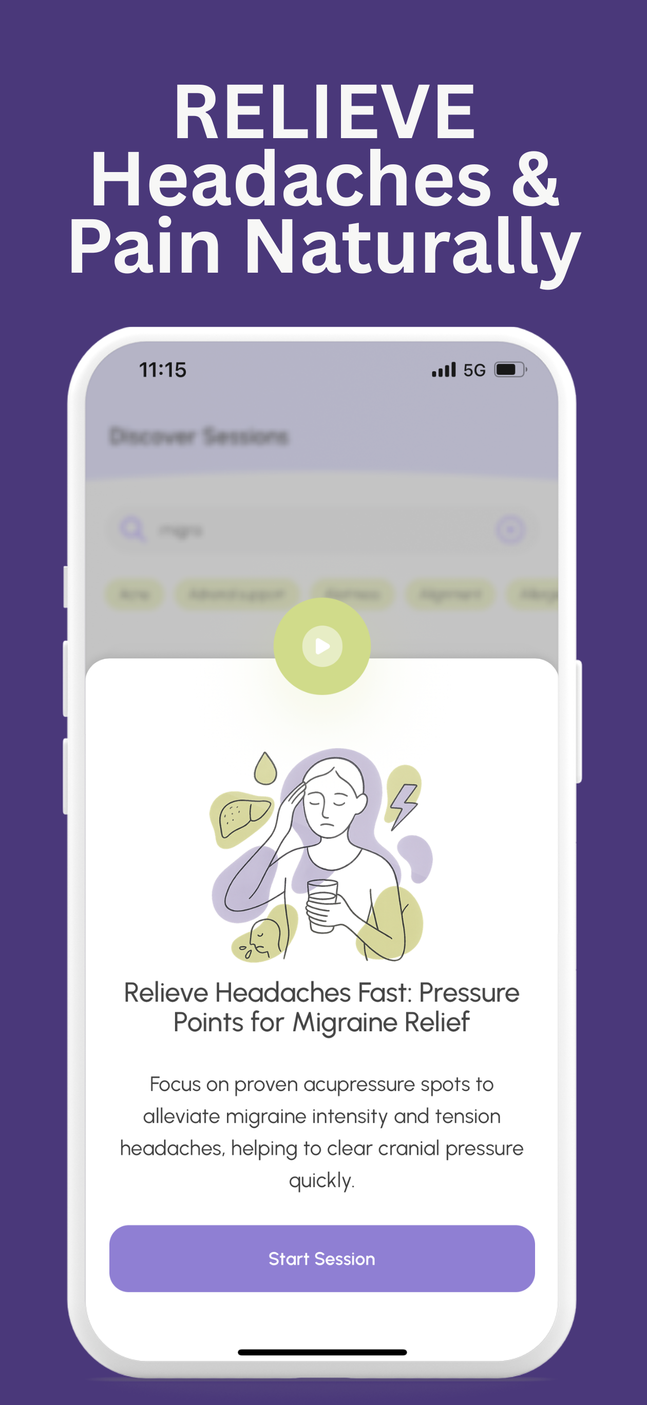 Acupressure & Pain Relief Map