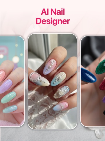 AI Nail Art Designer - NailTry iPad screenshot