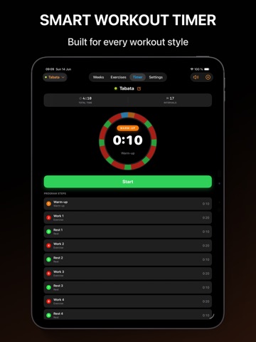 DailyLift – Gym & Workout Plan iPad screenshot