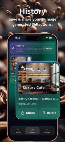 CoffeeShop AI : Room Makeover screenshot