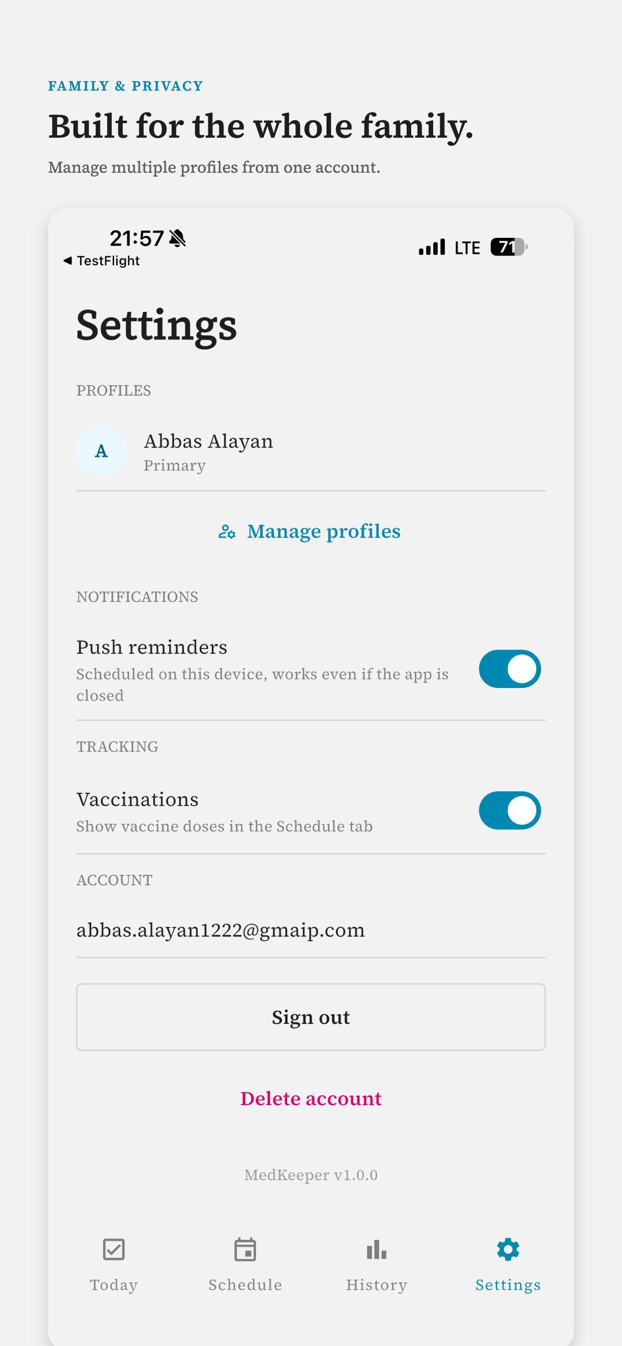 MedKeeper - Medication Tracker screenshot 5