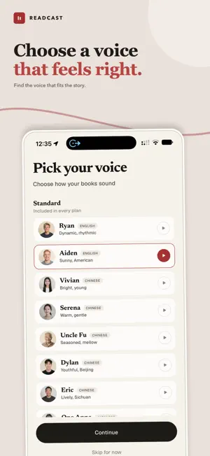 ReadCast : Audio Reader screenshot 3