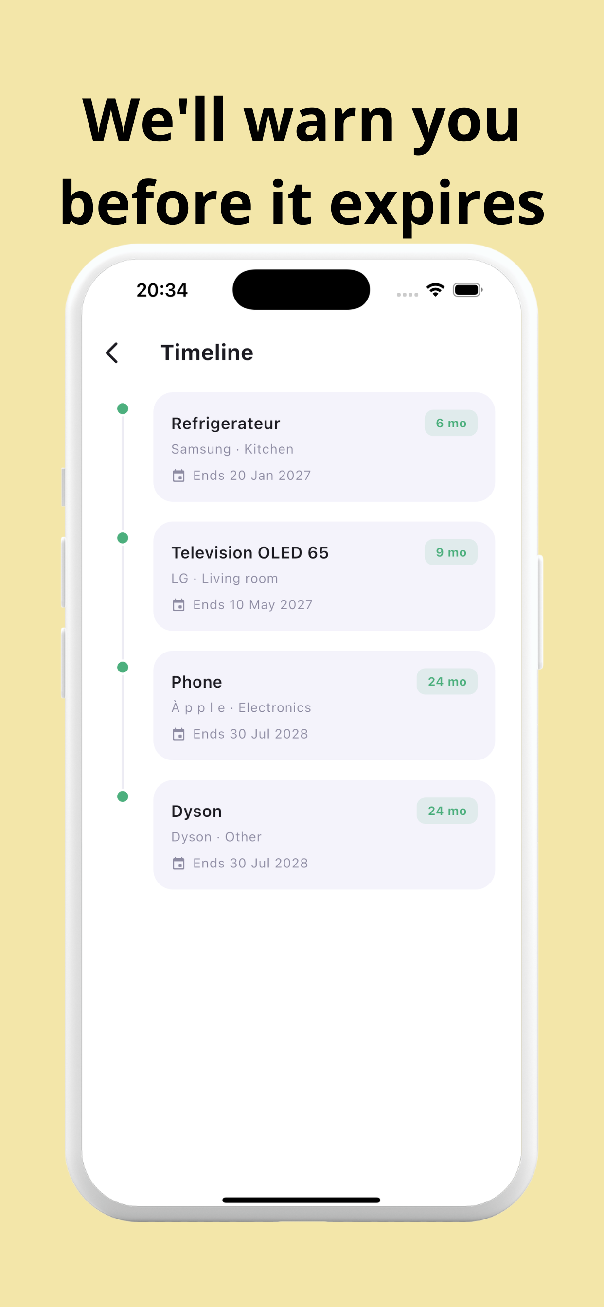 Ownli: Warranty Manager screenshot 5