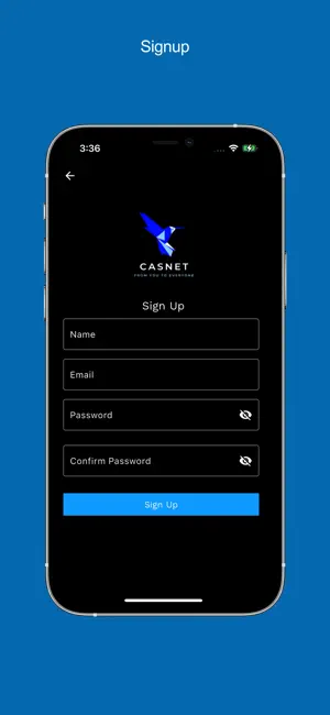 Casnet screenshot 1