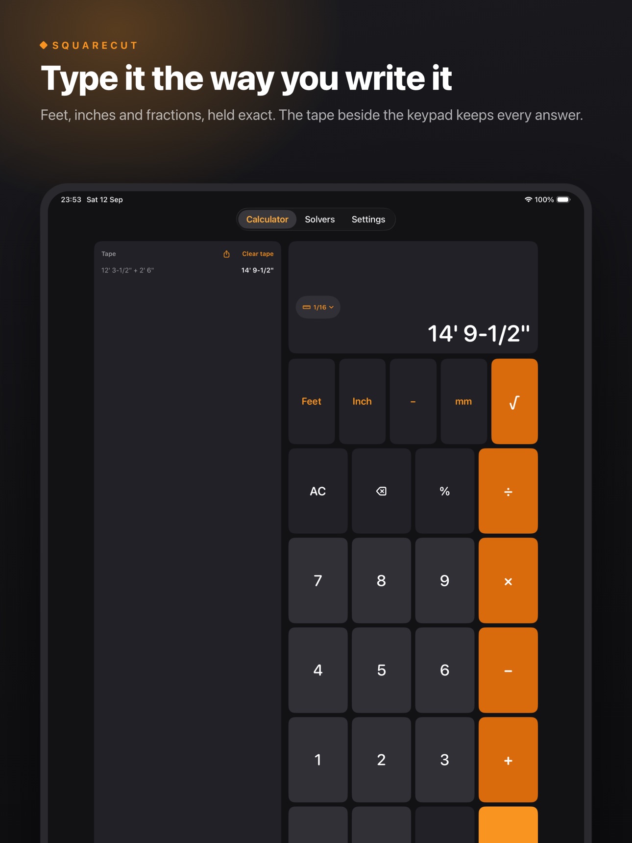 Screenshot 9 of Squarecut: Feet Inch Calc