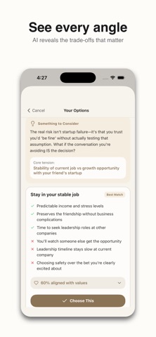 Dcider screenshot