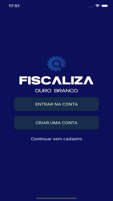 Fiscaliza Ouro Branco Screenshot