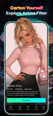 ReArty: AI Photo, Video Maker iPhone screenshot