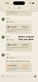 Unofficial Claude Code Client screenshot