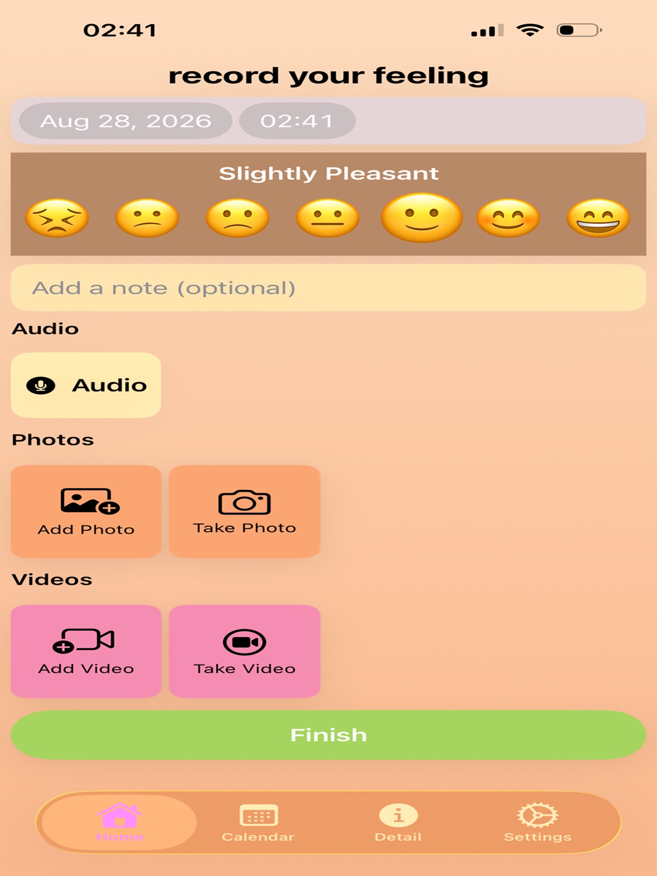 Screenshot 7 of Mood Recorder Assistant