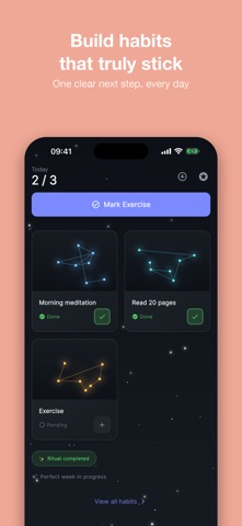 AstraHabit - Habit Tracker Screenshot 1 of 6