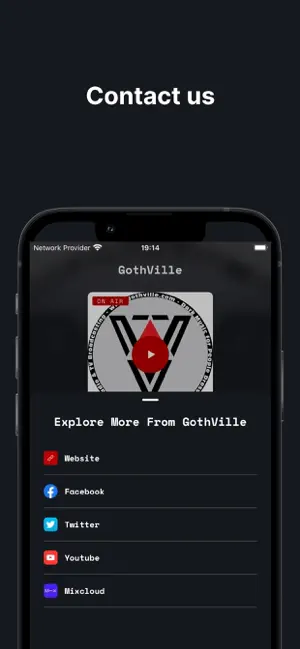 GothVille Radio screenshot 3