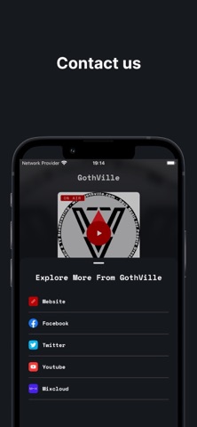 GothVille Radio screenshot