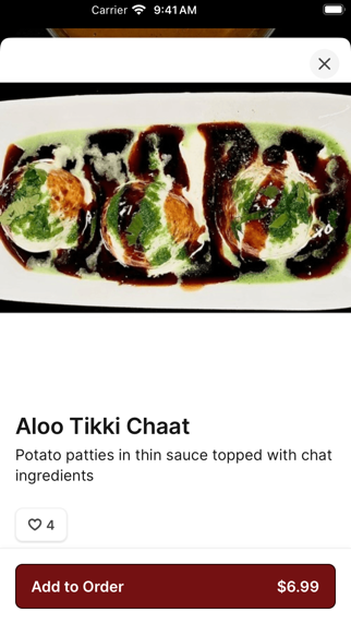 India Grill of Arlington iPhone screenshot 4 - Food & Drink app