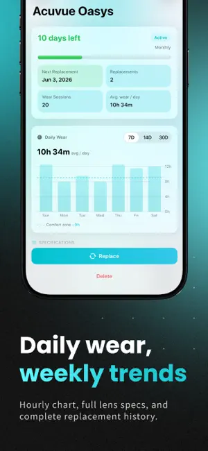 EyeEase: Lens Tracker screenshot 3