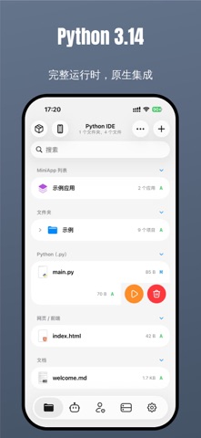 Python IDE preview
