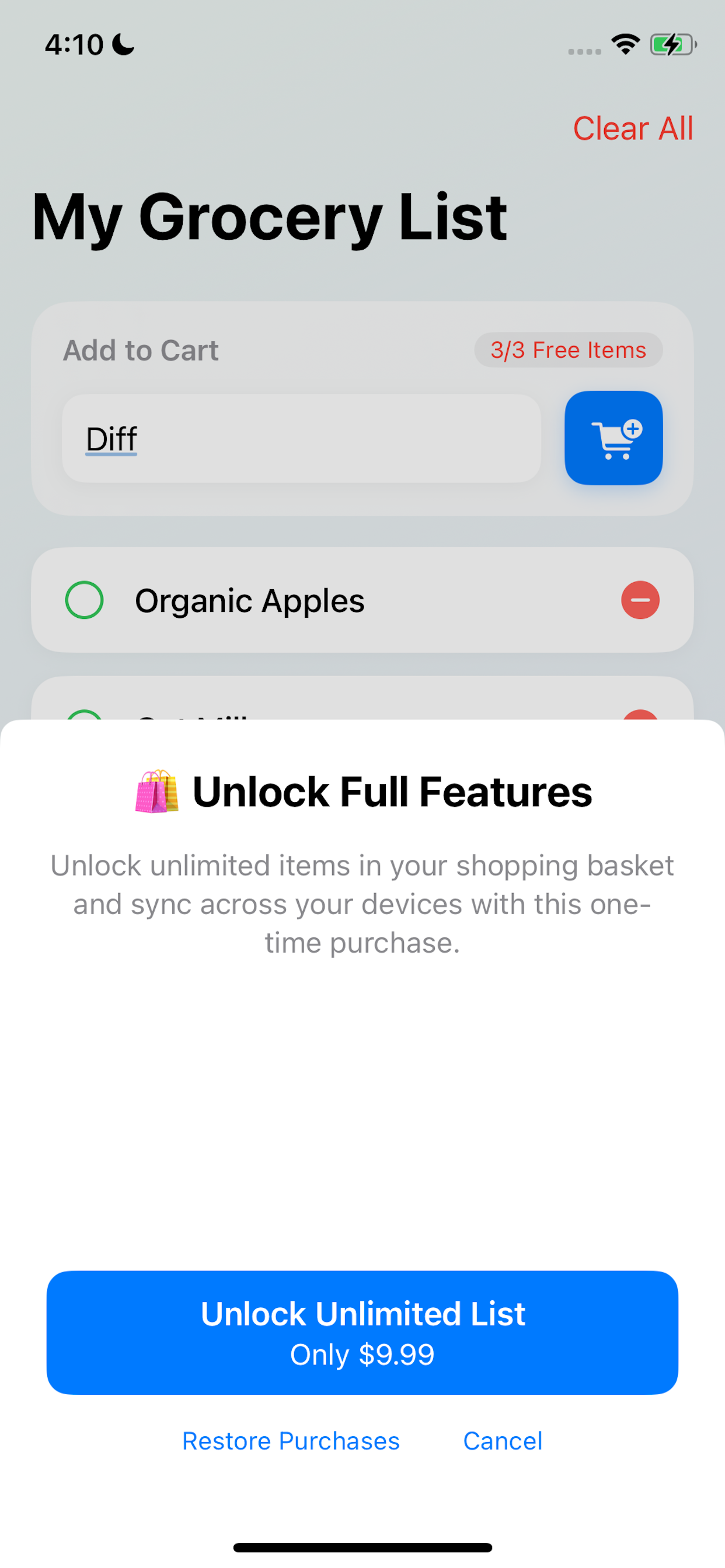 Shopping List by Haf screenshot 6