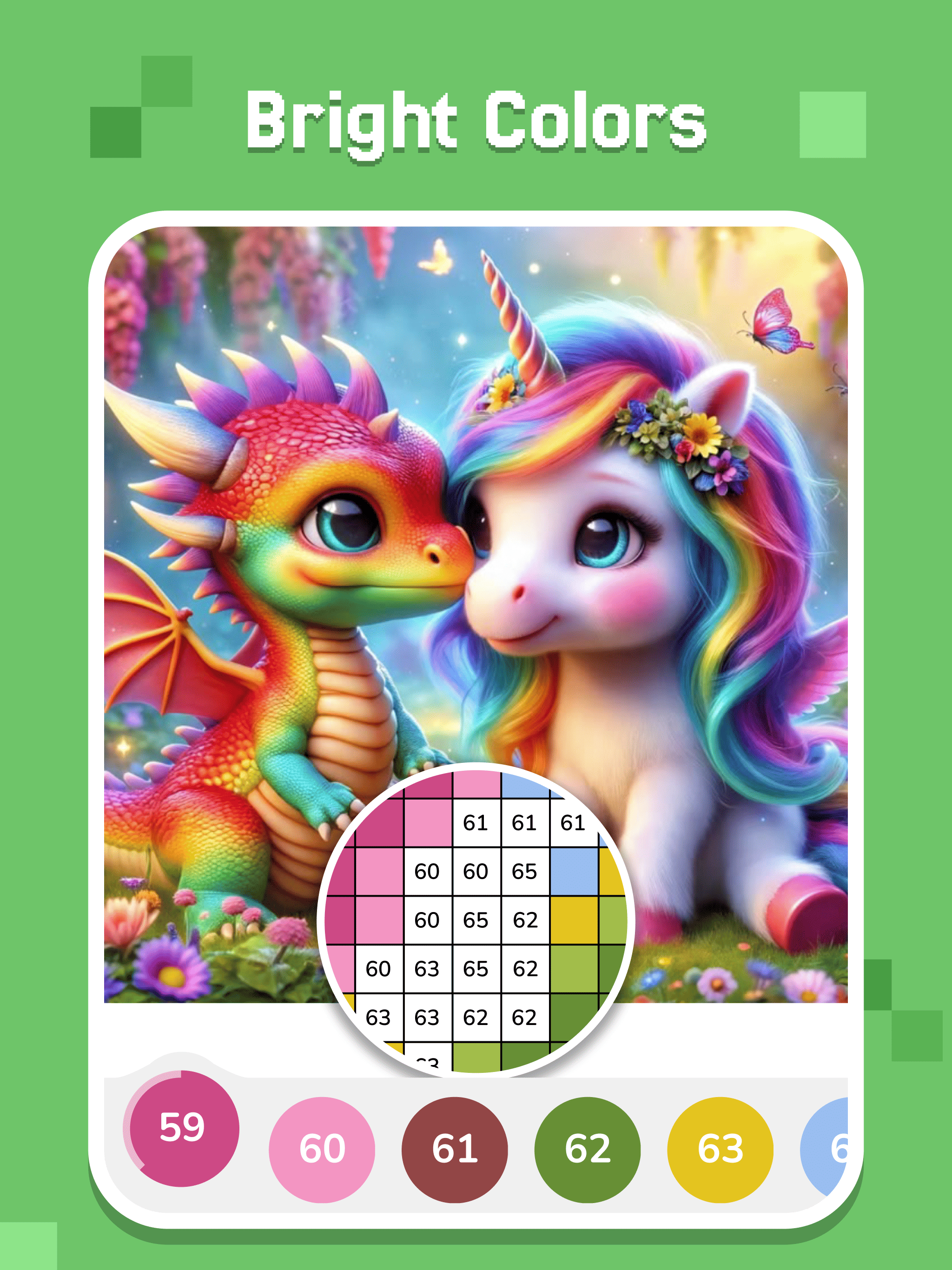 Pixel Coloring-Color by number screenshot 9