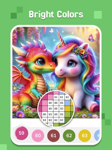 Pixel Coloring-Color by number iPad screenshot