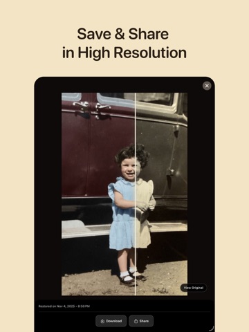 Revivor: Restore Old Photos iPad screenshot
