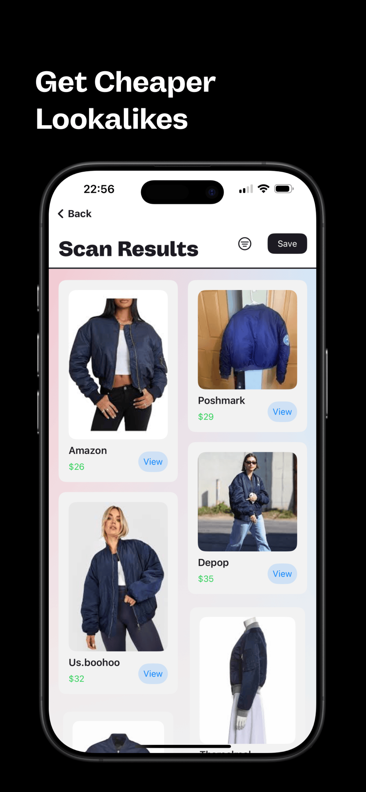 Fit Finder - Clothing Scanner screenshot 3
