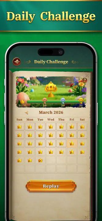 Solitaire-Classic Deluxe Cards screenshot 4