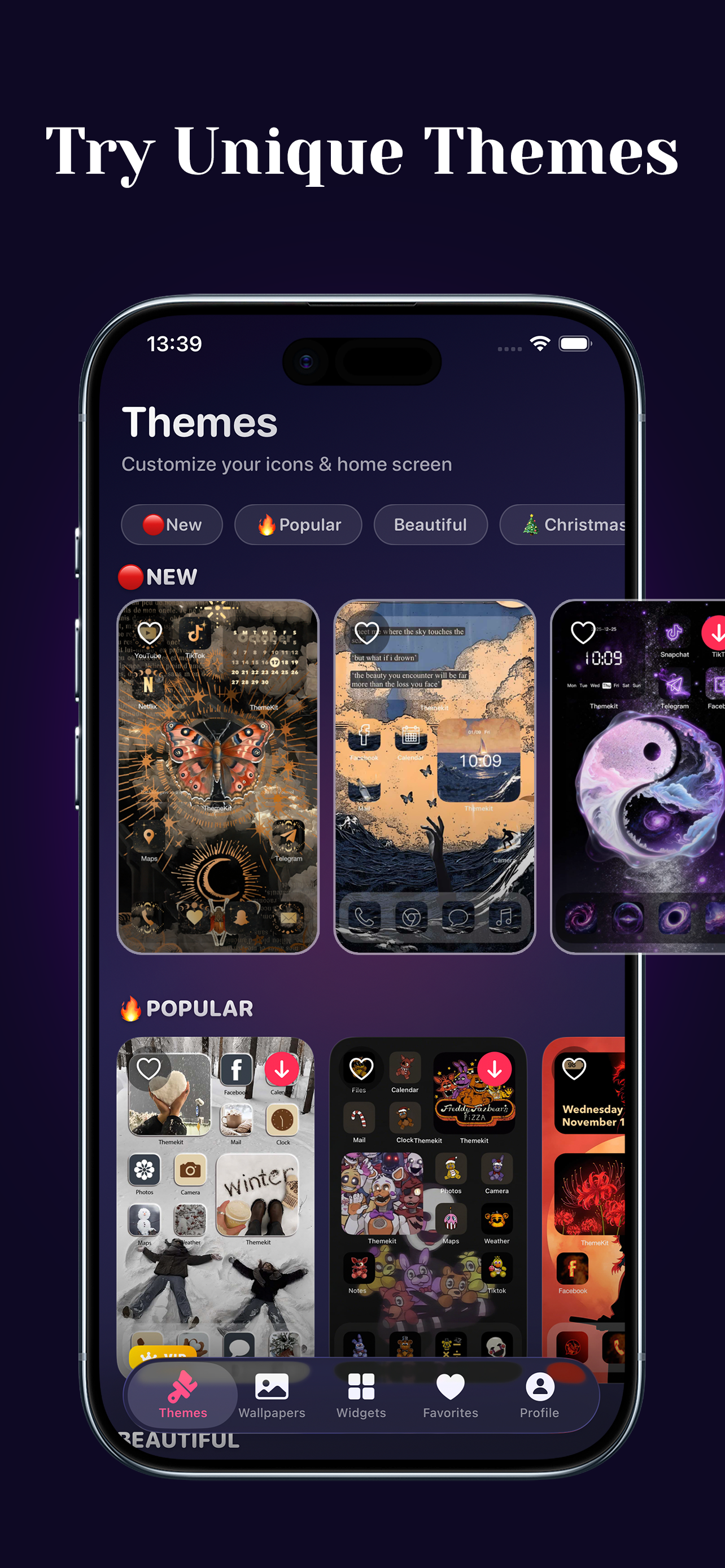 ThemeKit: Icons Pack & Widgets