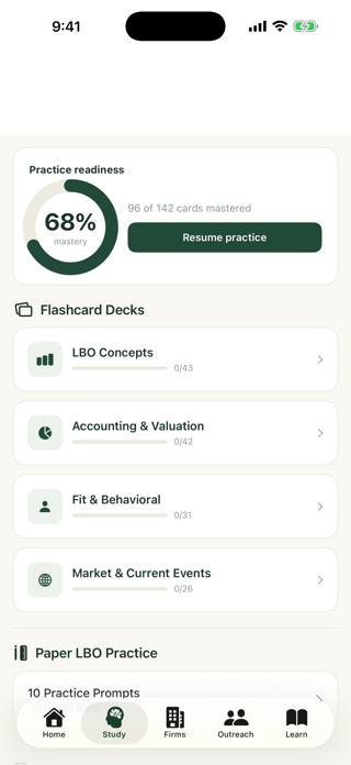 PEPath: Private Equity Prep Screenshot 5 of 10