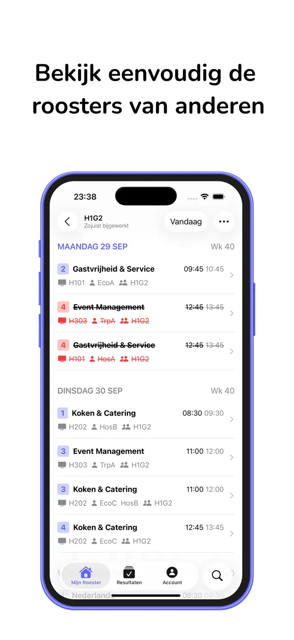 Screenshot #3 pour Roosterinfo