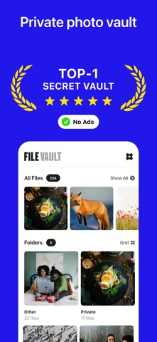 Photo Vault - Hide Secret Lock screenshot