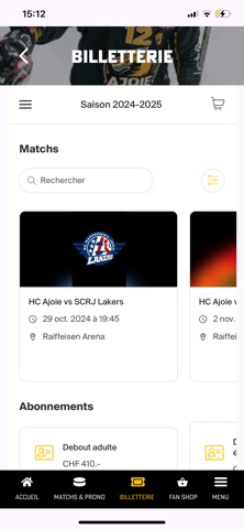HC Ajoie screenshot