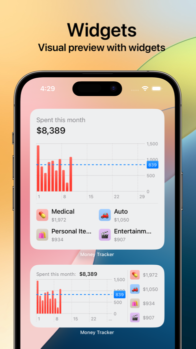 Money Tracker: Personal Budget Screenshot