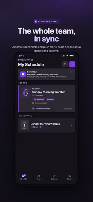 ServeFlow: Worship Planner screenshot 2