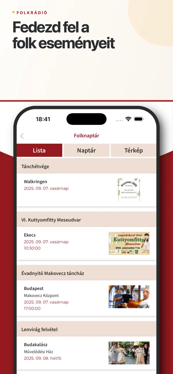 Screenshot #3 pour Folkrádió
