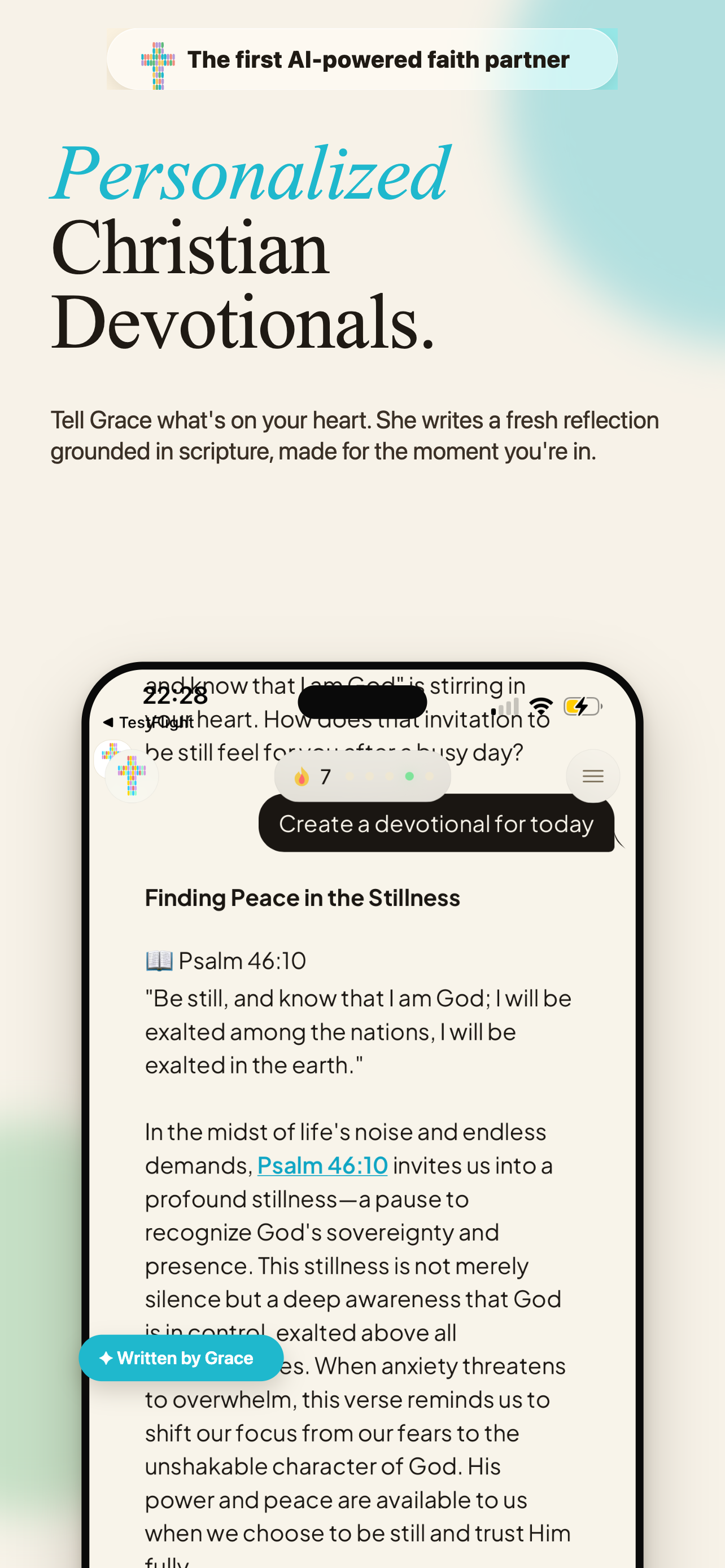 Grace: Daily Devotional, Bible screenshot 3